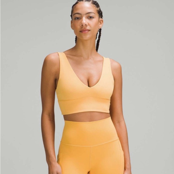 lululemon athletica Other - Lululemon Align V-Neck Bra *Light Support, C/D Cup * Mango Dream